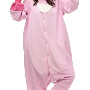 Pink Angel (stitch) Onesie Pajamas-Pre Owned